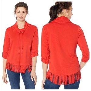 Ruby Rd. Brick Pullover Top